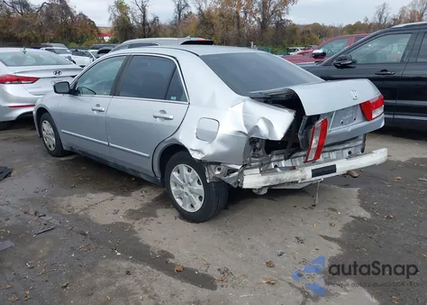 2003 Honda Accord 2.4 Lx z USA, uszkodzony, nr VIN 1HGCM56353A050697